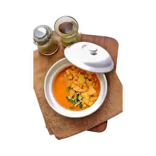 Sopa de tortilla mexicana