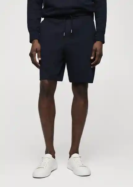 Short Funchal Navy Talla XL Hombre Mango