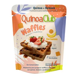 Quinoaclub Mezcla Waffles Con Banano