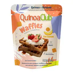 Quinoaclub Mezcla Waffles Con Banano