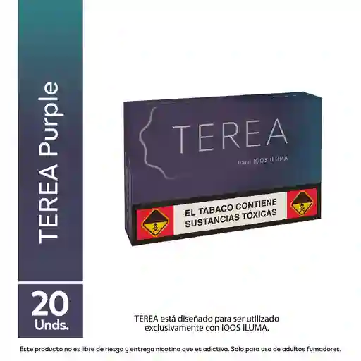 Terea Purple Cajetilla x 20Unds