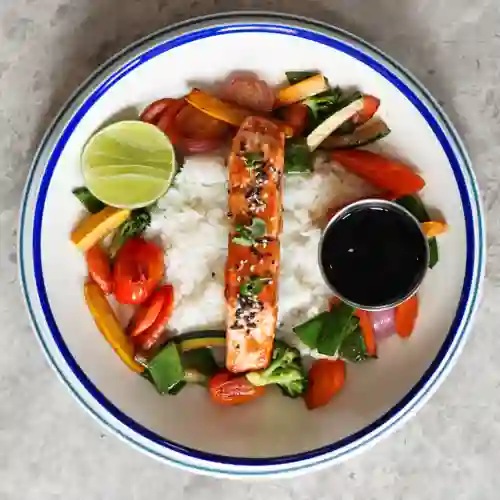 Bowl de Salmón Oriental