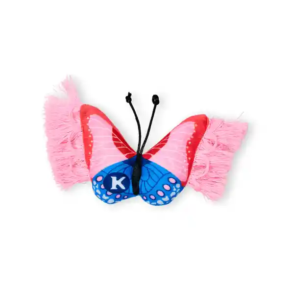 Kanu Pet Peluche Mariposa Azul Verde Para Gato