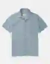 Camisa Cuello Neck Hombre Azul Talla X-Large American Eagle