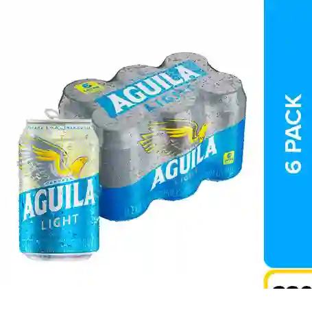 Six Pack Aguila Light 355 ml