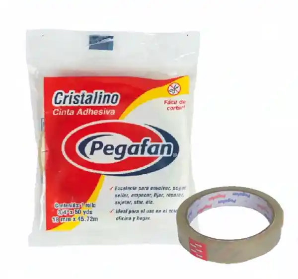 Pegafan Cinta Cristalina 18 mm x 47 Metros