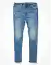 Jean Skinny Morado Talla 30 X 30 Hombre American Eagle