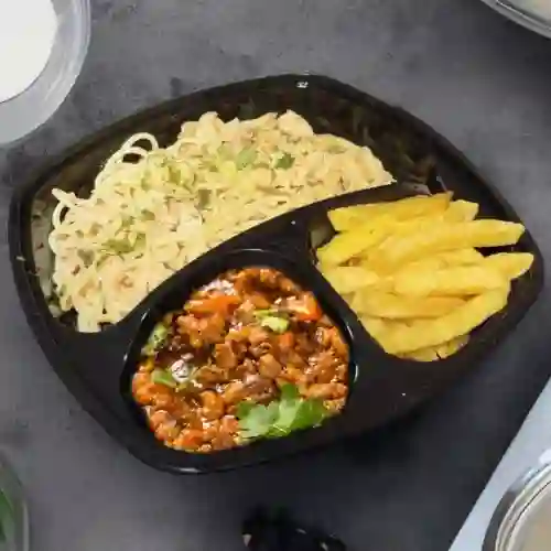 Menú Pasta Pollo - Carne Molida