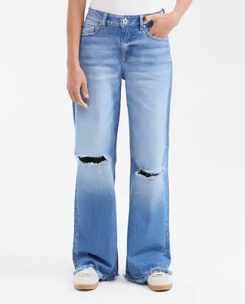 Jean Cosmo Femenino Azul Tono Medio Talla 6 Chevignon