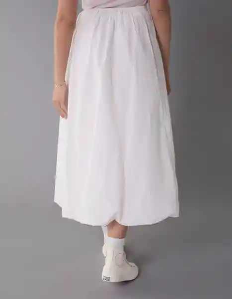 Falda Mujer Blanco Talla: MEDIUM 5116100 American Eagle