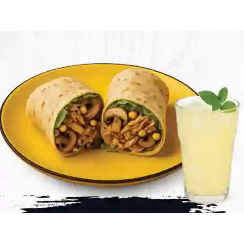 Wrap de Pollo y Champiñón