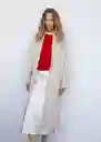 Abrigo Ringo Piedra Talla M Mujer Mango