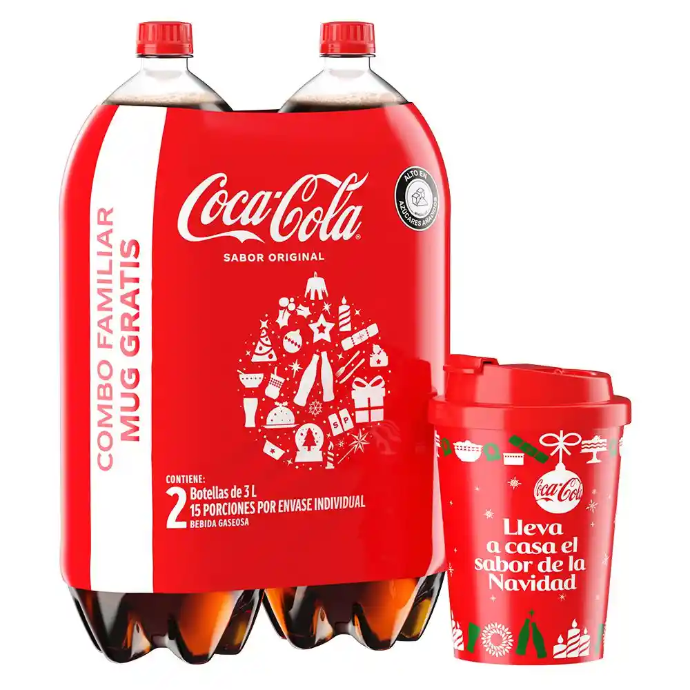  Of Bebida Gaseosa Gts Mug Coca-Cola 6000 Ml 