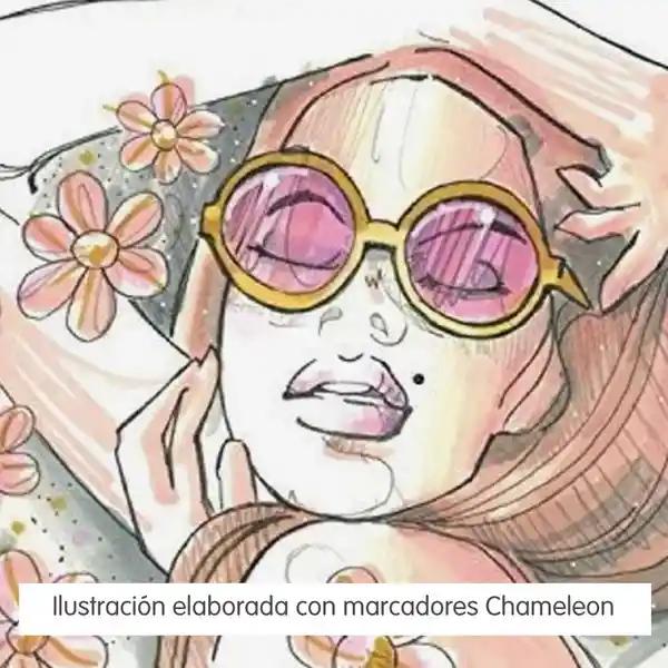 Chameleon Set Marcadores Tonos Pastel