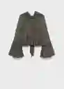 Blusa Splash Negro Talla S Mujer Mango