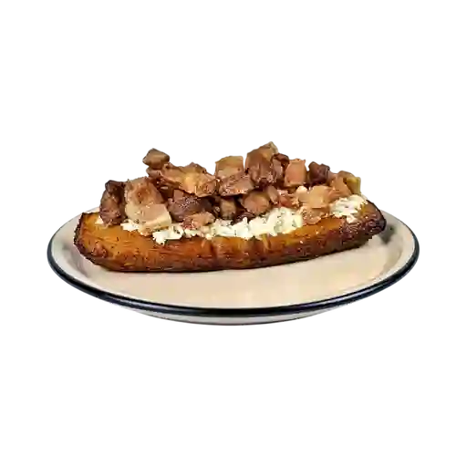 Maduro con Queso y Chicharrón