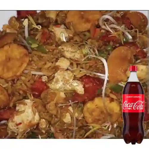 Combo Arroz Chino Asia Wok +Cocacola Orig 1.5l