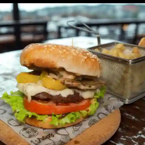 Hamburguesa Mixta de Res