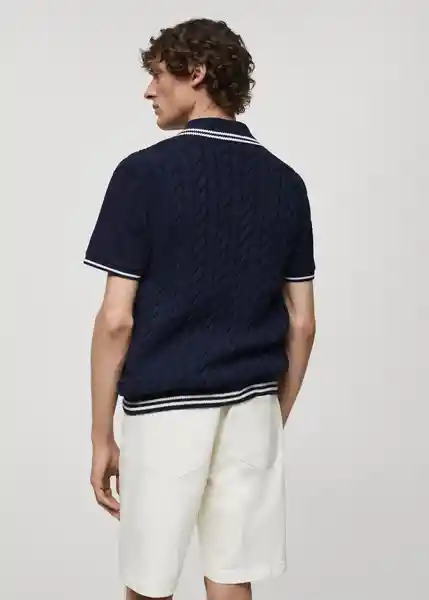 Chaleco Harrow Navy Talla S Hombre Mango