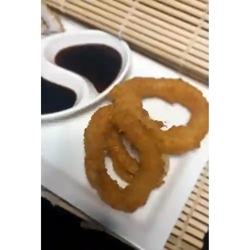 Aros de Calamar + Salsas Gratis