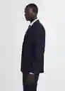Blazer Americana Milan Navy Talla 50 Hombre Mango