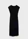 Vestido Kelly Negro Talla S Mujer Mango