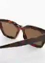 Gafas de Sol Susie Chocolate Talla 99 Mujer Mango