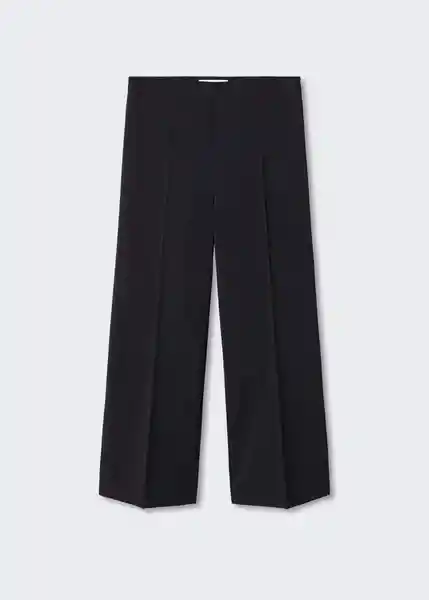 Pantalón Oliver Negro Talla 44 Mujer Mango