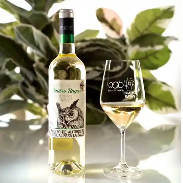 Cuatro Rayas Vino Blanco Verdejo Orgánico