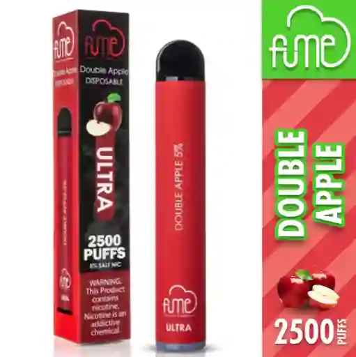 Vape Fume Double Apple（5%）Ultra 2500 Puffs  - 1 Ud.