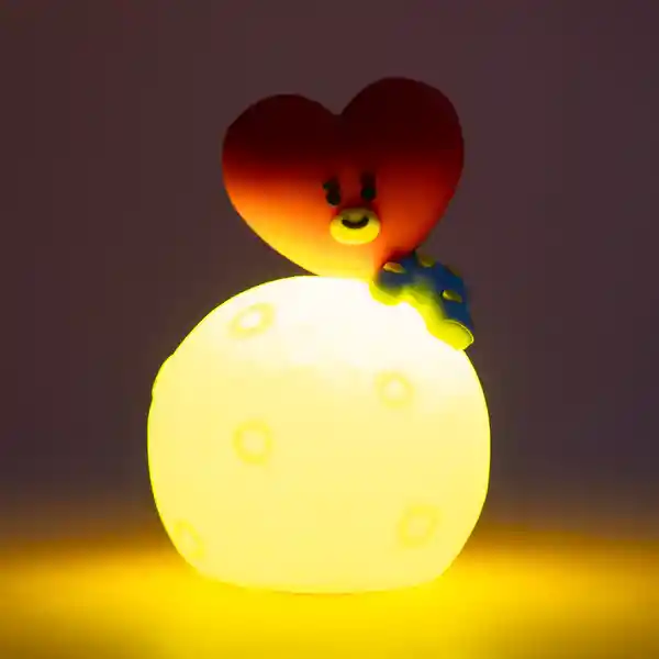 Lámpara de Noche Led Moon Tata Bt21 Miniso