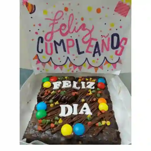 Caja de Brownies X4 Personalizada