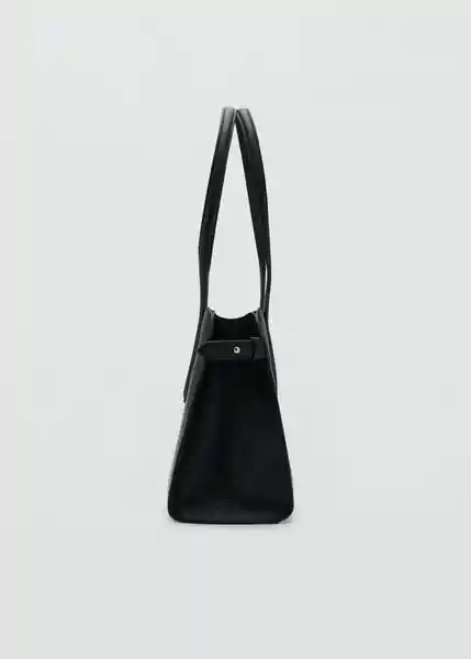 Bolso M Gustave Negro Talla 99 Mujer Mango