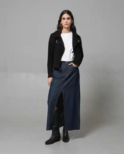 Falda Mujer Azul 12 243G001_AZU194052 Rifle