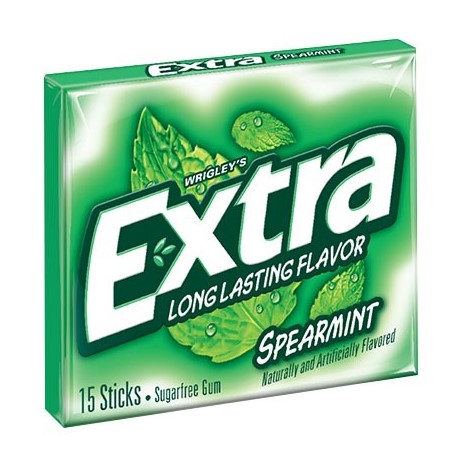Extra Goma de Mascar Sabor a Hierbabuena 15 und