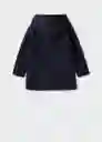 Abrigo Sandra5 Navy Talla 09 Niña Mango