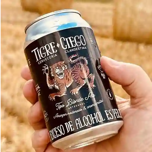Cerveza artesanal tigre ciego