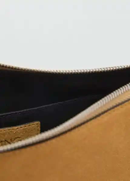 Bolso M Gari Mostaza Talla 99 Mujer Mango