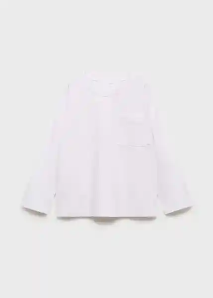 Camiseta Basicab1 Blanco Talla 67 Niños Mango