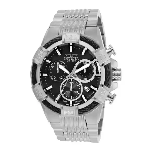 Reloj Bolt Hombre Plateado INV25862 Invicta