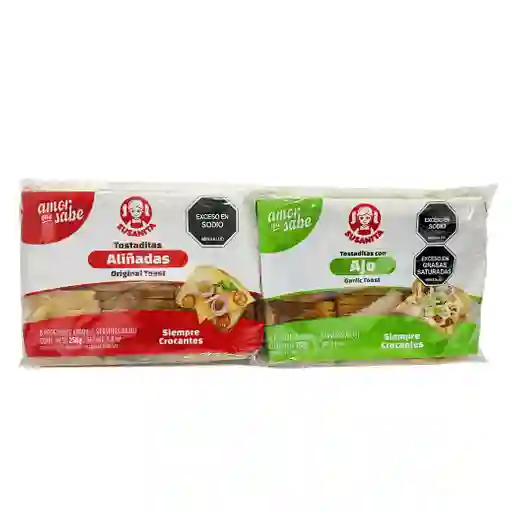 Tostadas surtidas susanita x 250g