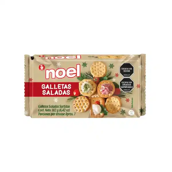 Noel Galleta Salada Surtida Plegadiza