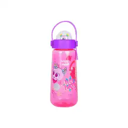 Botilito Plastico de la Serie Distroller Asa Rosa 600 mL Miniso