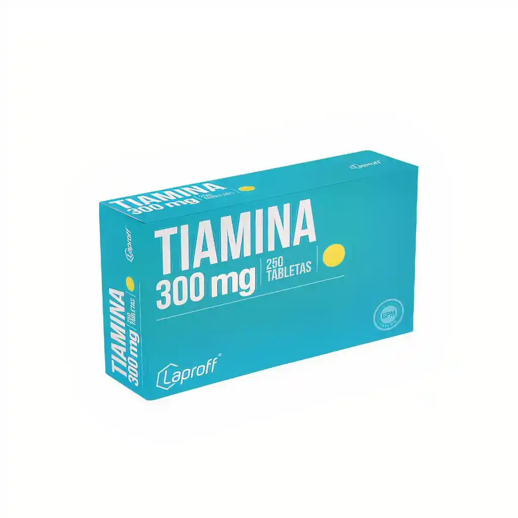 Laproff Tiamina 300 Mg Caja Con 30 Tabletas