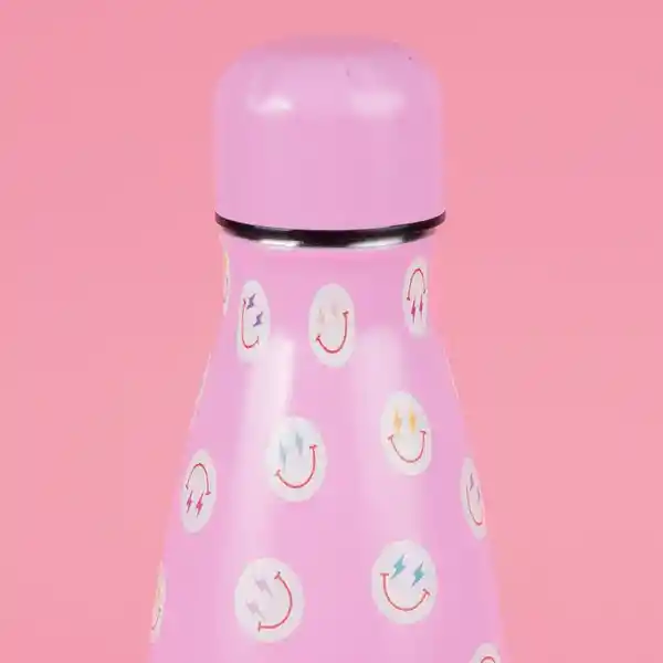Vaso de Acero Caras Sonriente 500 mL Miniso