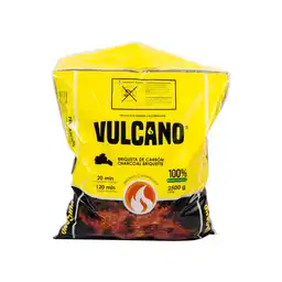 Vulcano Briqueta Carbón Bio