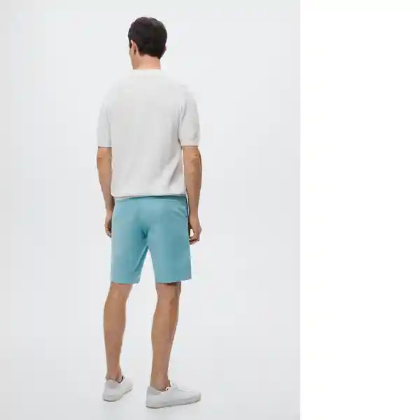 Bermudas Gracia Azul Talla 46 Hombre Mango