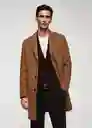 Abrigo Arizona Camel Talla M Hombre Mango