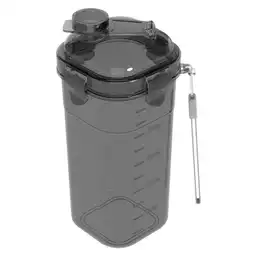 Novedades Plasticas Frasco Hermético Keep go Humo 500 mL