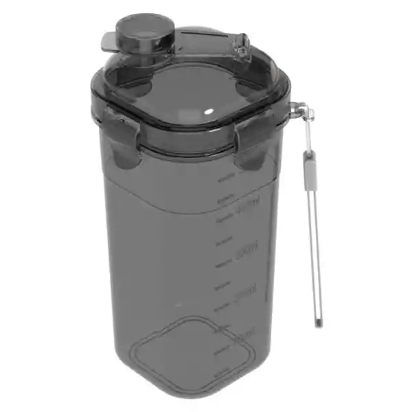 Novedades Plasticas Frasco Hermético Keep go Humo 500 mL